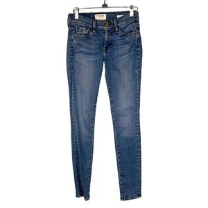Frame Medium Wash Le Skinny De Jeanne Jeans Size 25